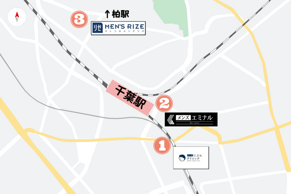 千葉駅　地図
