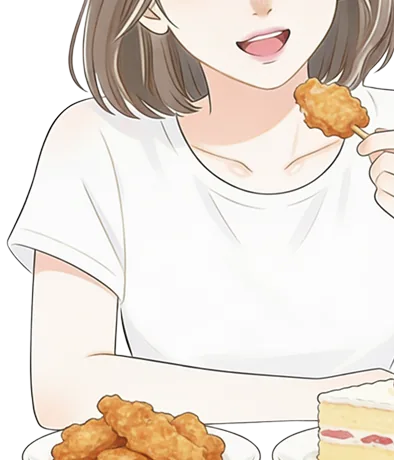 食べるのが大好き