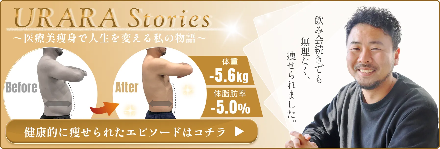 URARA Stories 医療痩身で人生を変える私の物語 増子