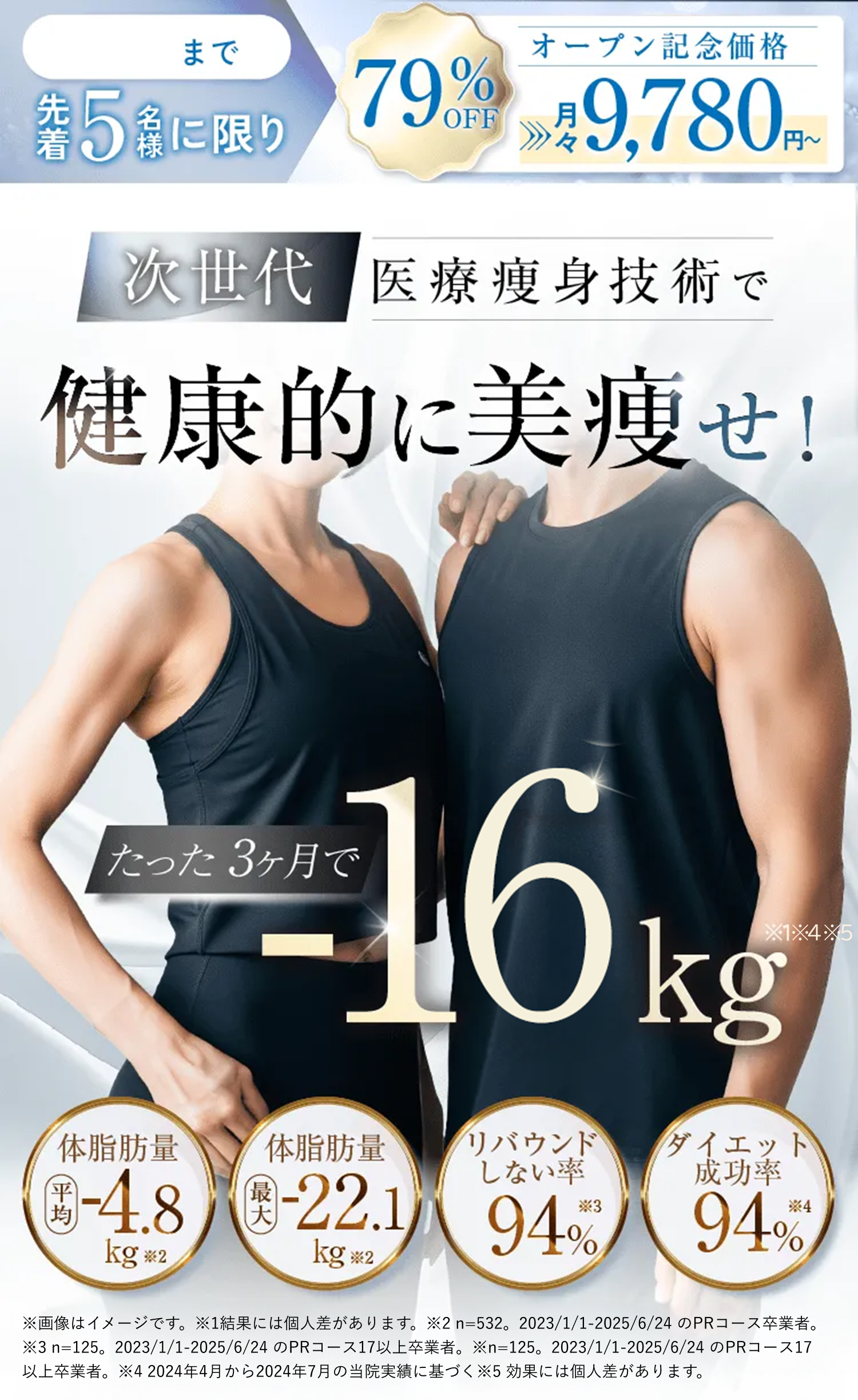 健康に配慮した医療ダイエット