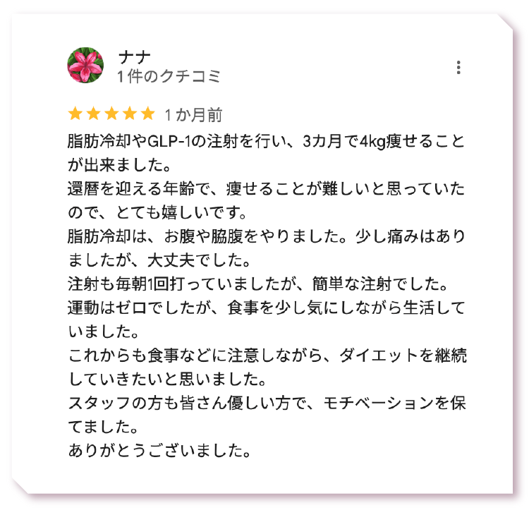 ダイエット食事指導 
