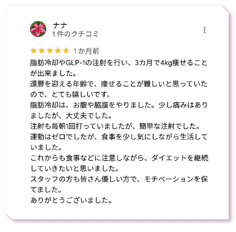 ダイエット食事指導 