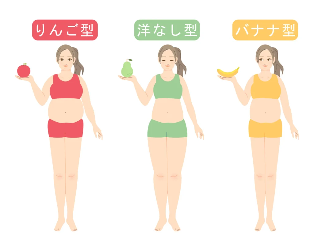 洋梨体型