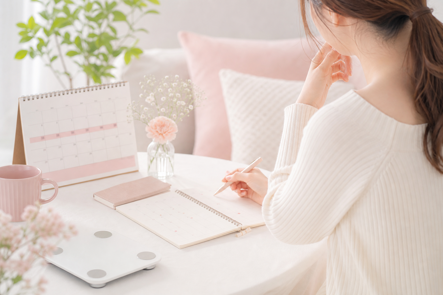 【医師監修】生理前に体重が増えるのはなぜ?PMSと体重増加・むくみの関係を解説